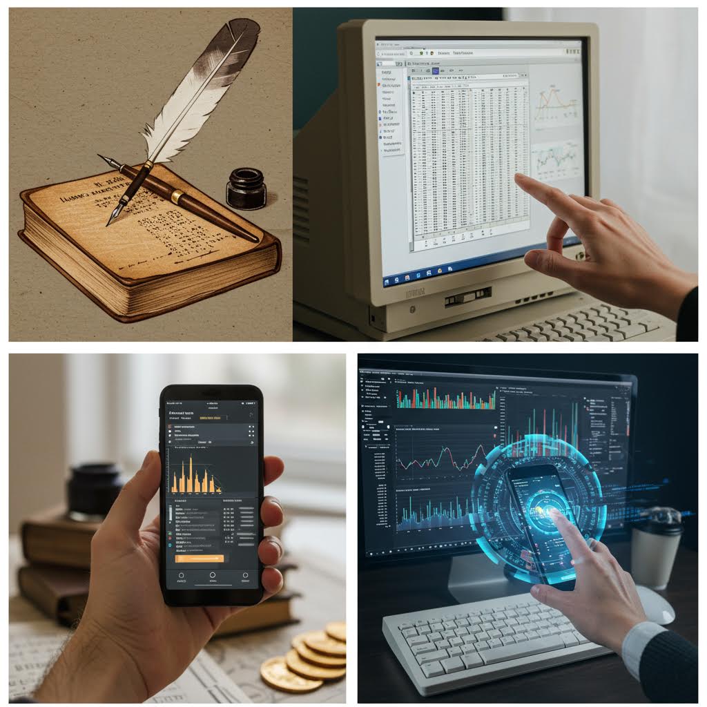 잉크와 펜에서 시작된 기록이 디지털 인터페이스로 이어지며 루믹스솔루션의 기술 진화가 드러나는 여정
